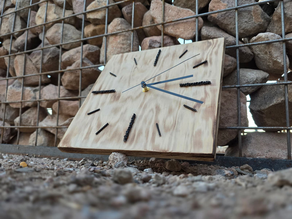 WireWood Clock