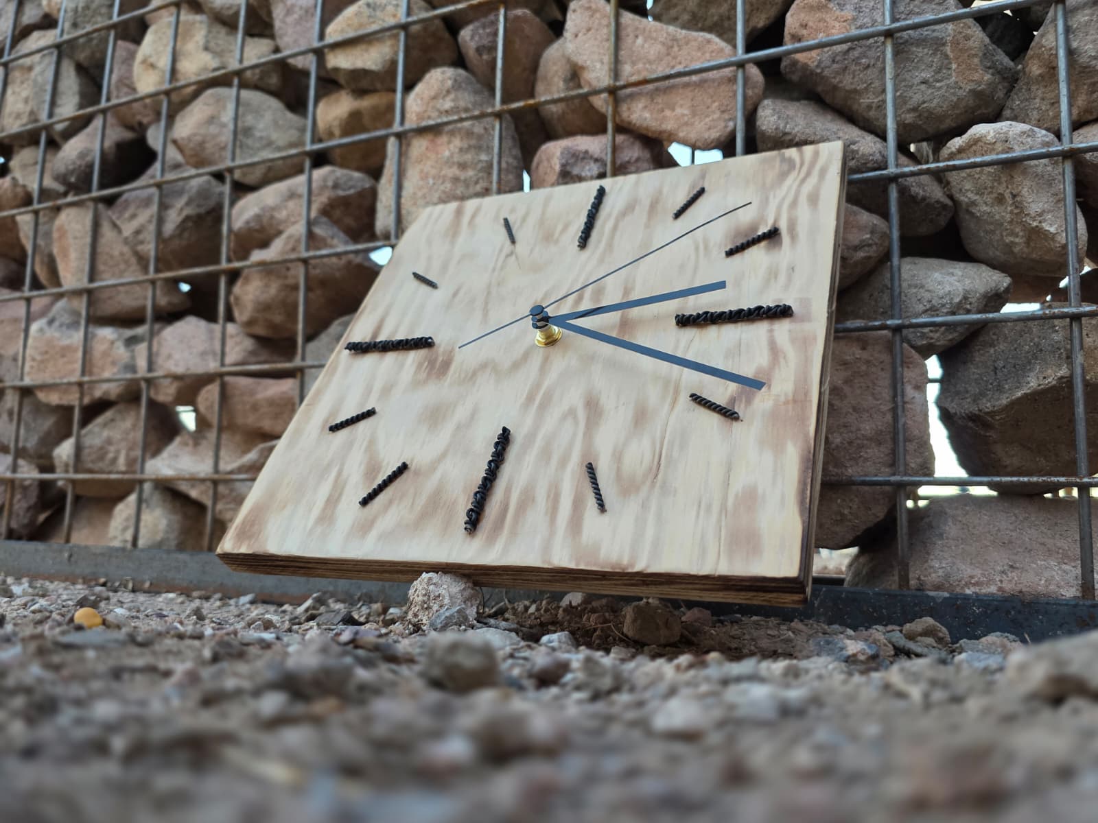 WireWood Clock